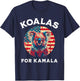 Kamala Harris - President 2024 Koalas for Kamala T-Shirt - T-Shirt | Navy