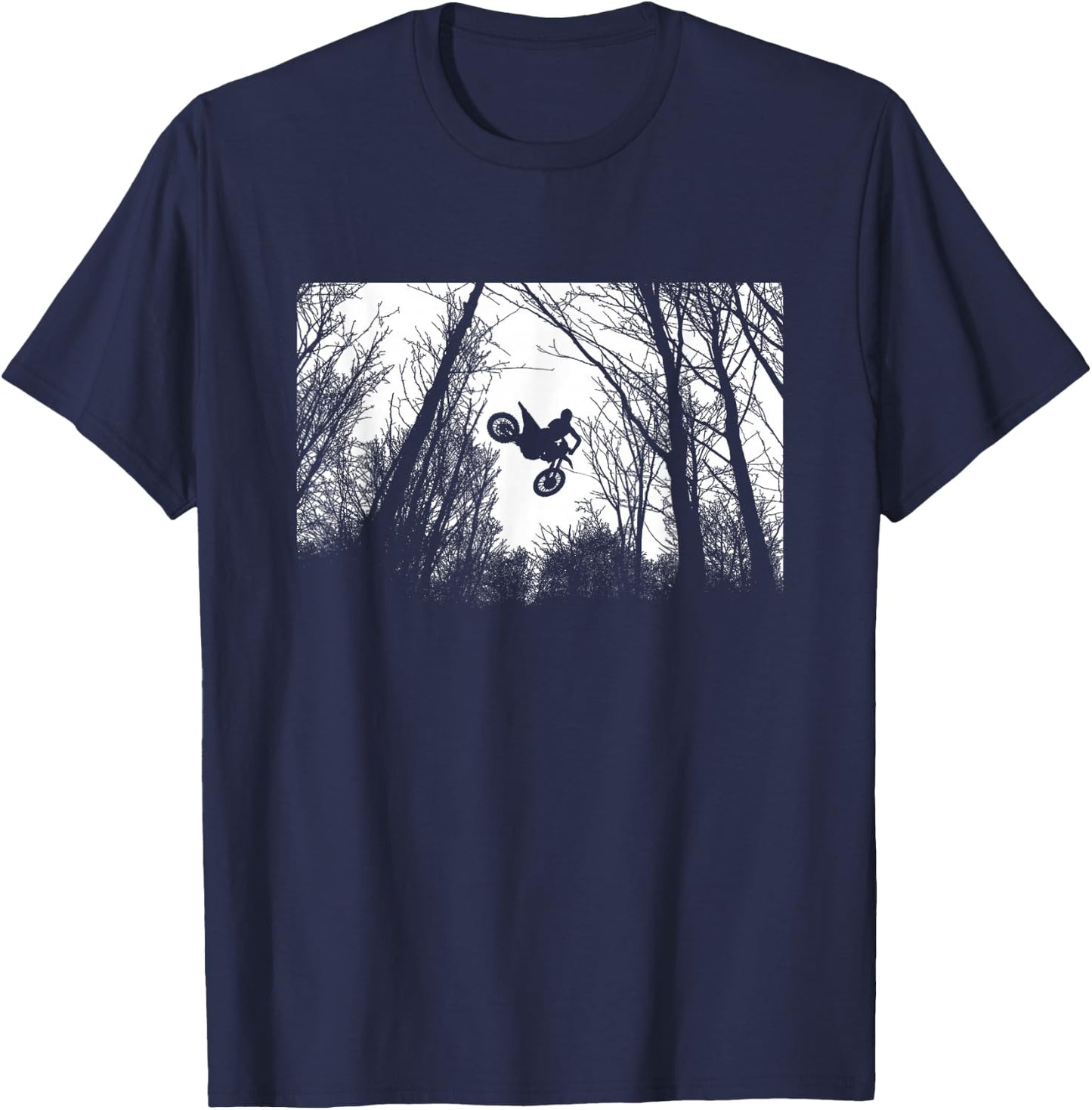 Dirt Bike Motocross T-Shirt - T-Shirt | Navy