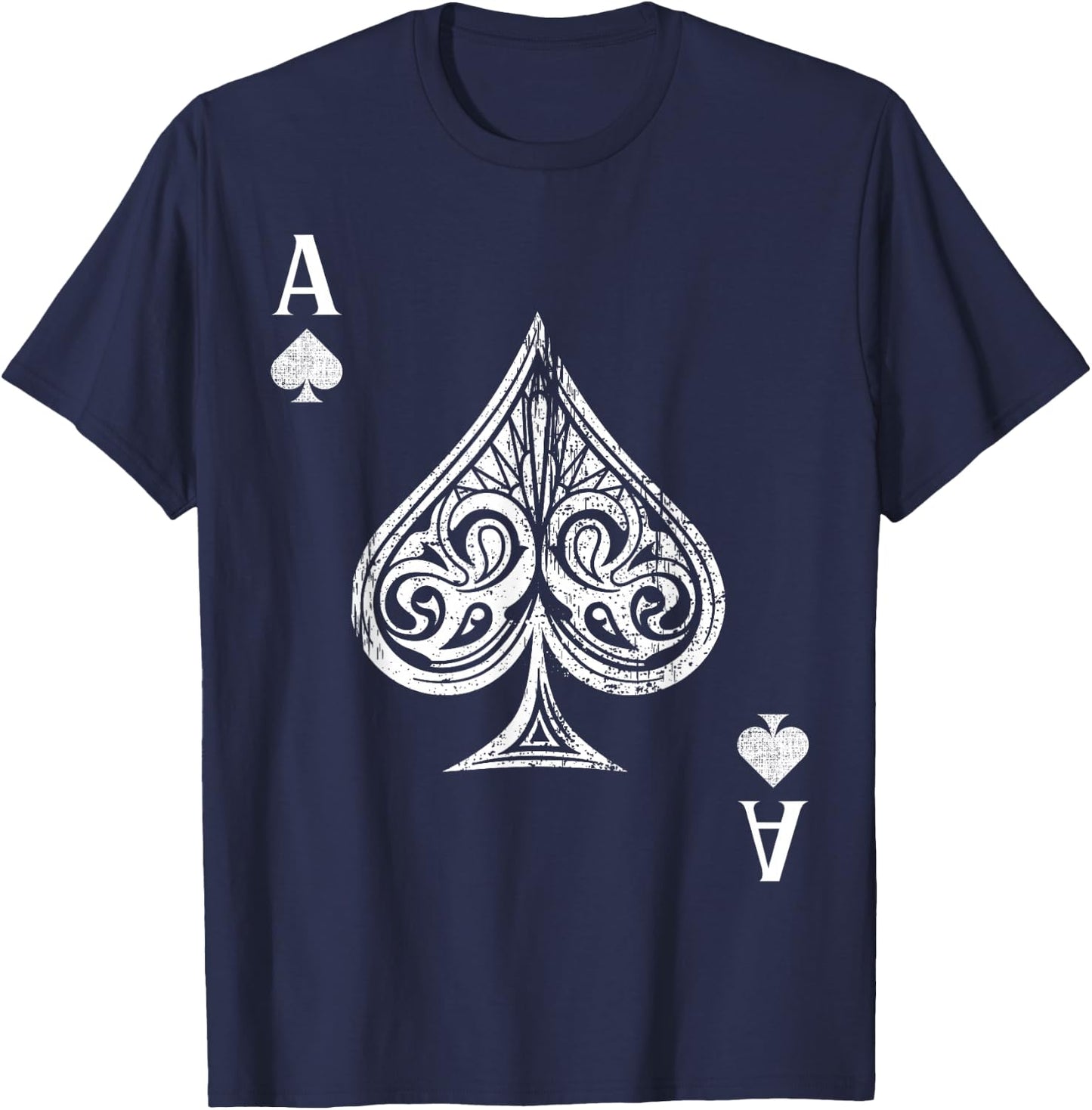 Ace of Spades T-Shirt - T-Shirt | Navy