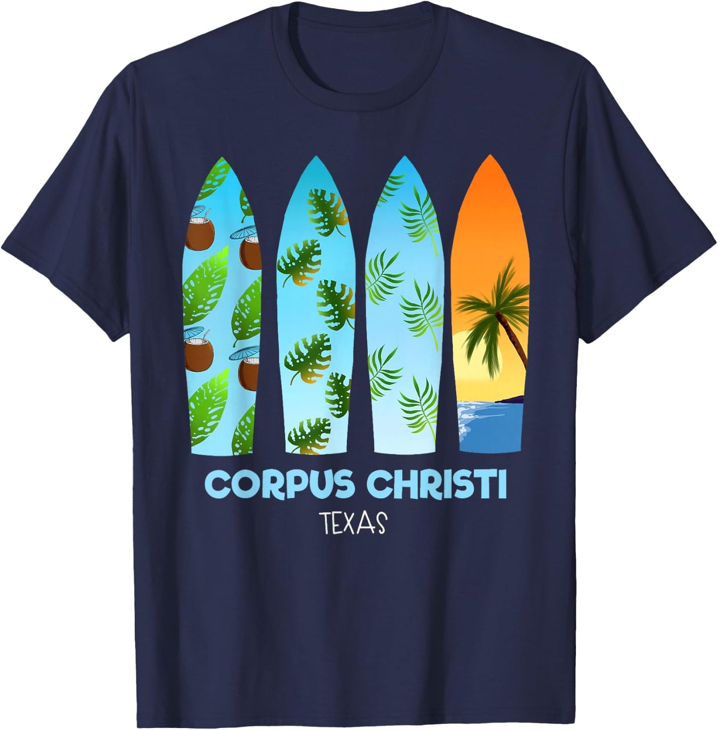 Corpus Christi Texas T-Shirt - T-Shirt | Navy