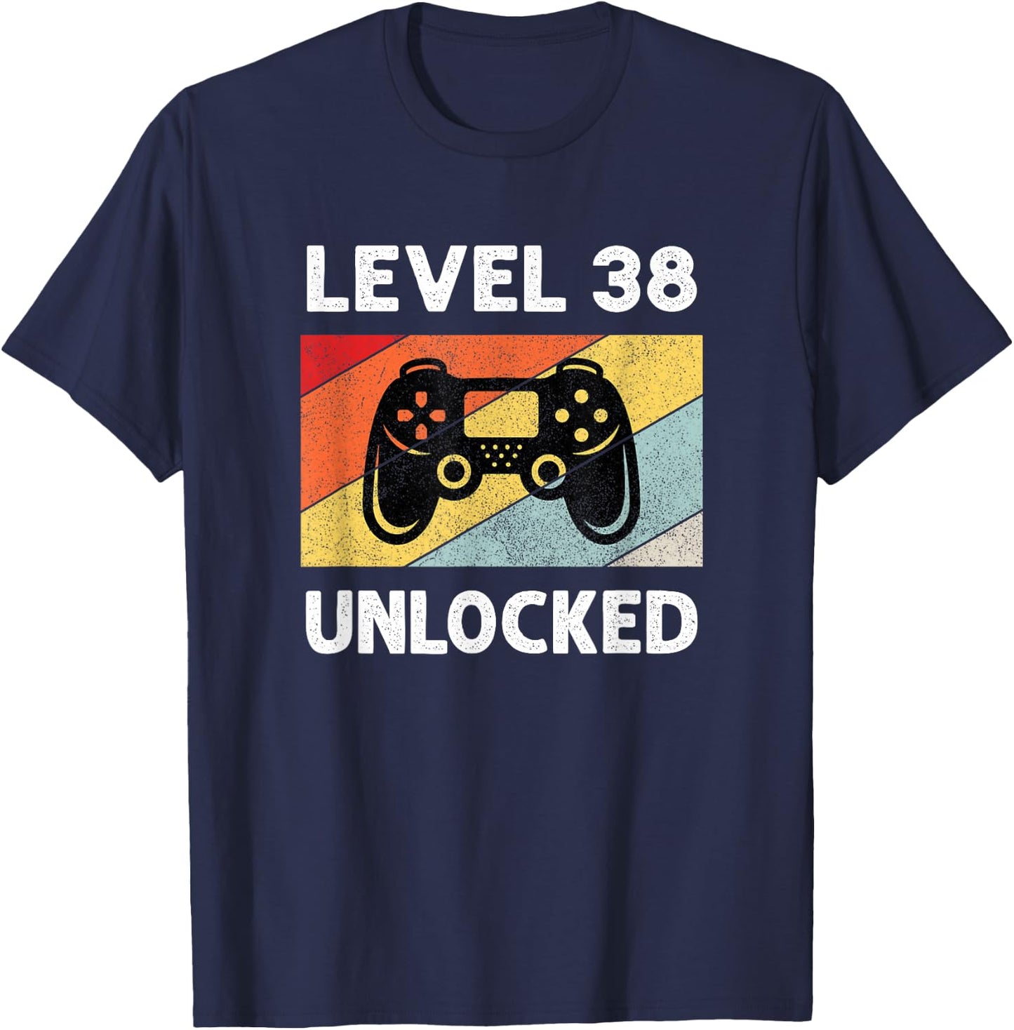 38th Birthday Shirts | 38 Year Old T-Shirt - T-Shirt | Navy