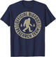 Bigfoot Research Team Retro Vintage Sasquatch Men Women T-Shirt - T-Shirt | Navy