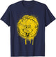 Sesame Street Big Bird Graffiti Spray Face Halloween Costume T-Shirt - T-Shirt | Navy