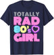 Cool 80s Girl Girls Kids Throwback Eighties Lovers T-Shirt - T-Shirt | Navy