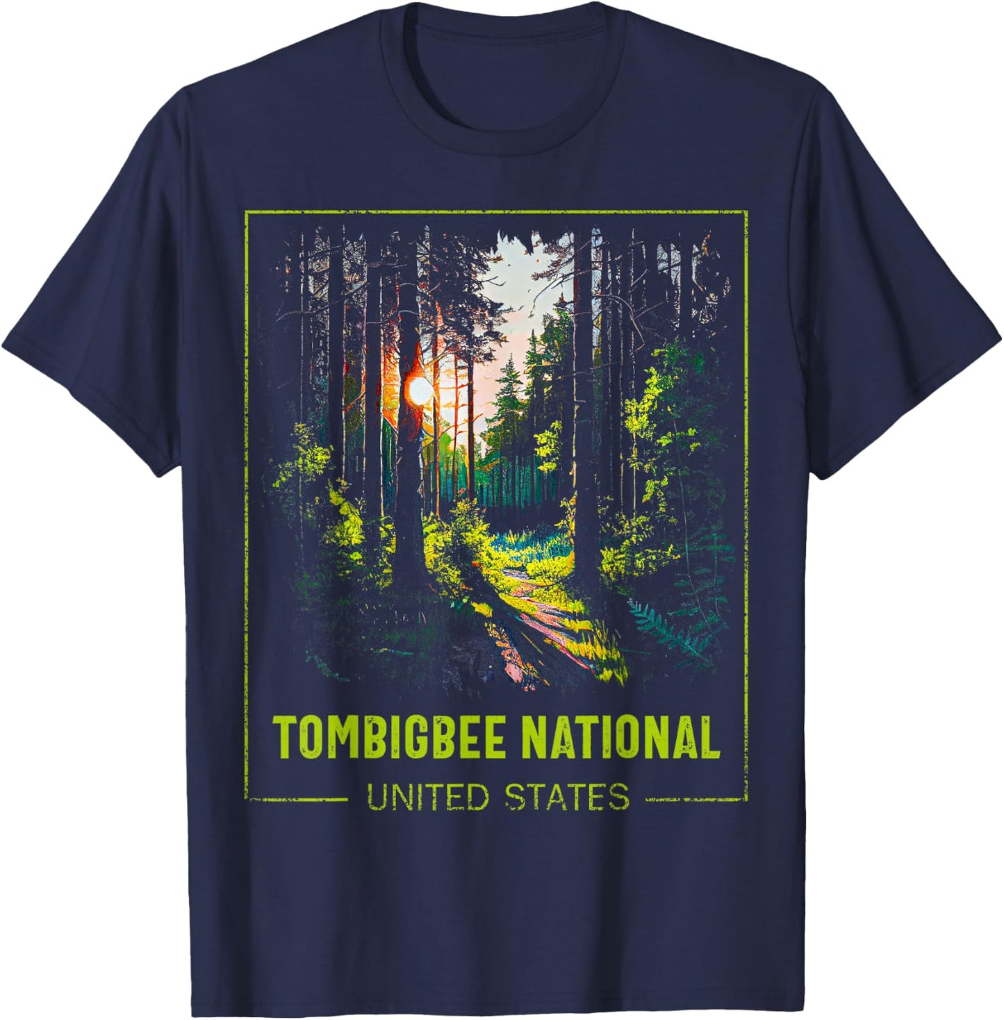 Tombigbee National United States T-Shirt - T-Shirt | Navy