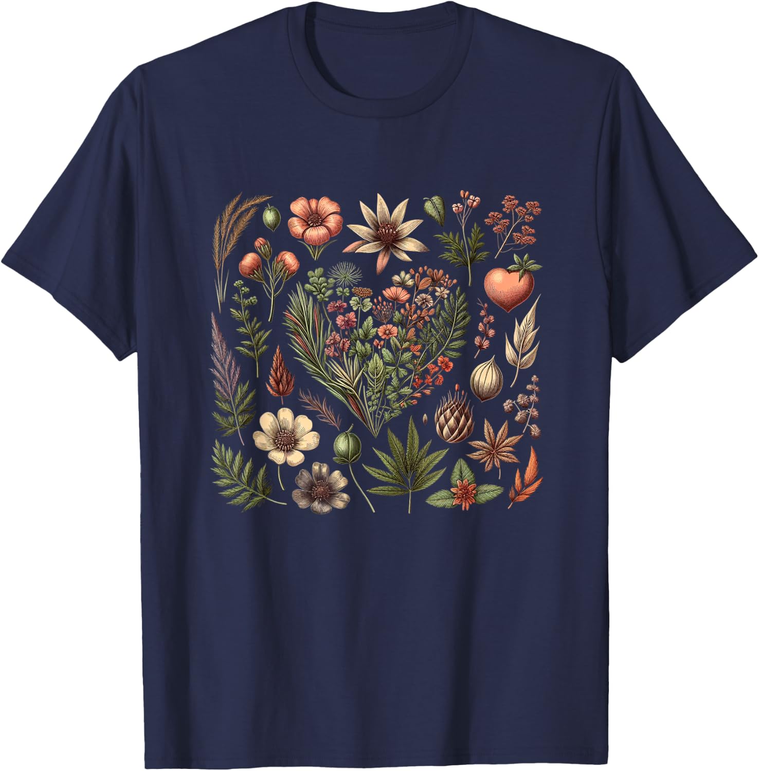 Plants Love collection Gardening cool for Father Gardner T-Shirt - T-Shirt | Navy