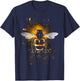 Bee Animal Motif Artwork Bee T-Shirt - T-Shirt | Navy