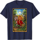 The Goddess Rhiannon The Sun Tarot Card Celtic Pagan Witch T-Shirt - T-Shirt | Navy