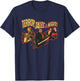 Marvel Blade Ghost Rider & Morbius Terror Tales in The Night T-Shirt - T-Shirt | Navy
