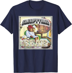 Sleepytime Bear Shirt Sleepytime Bear T-Shirt - T-Shirt | Navy