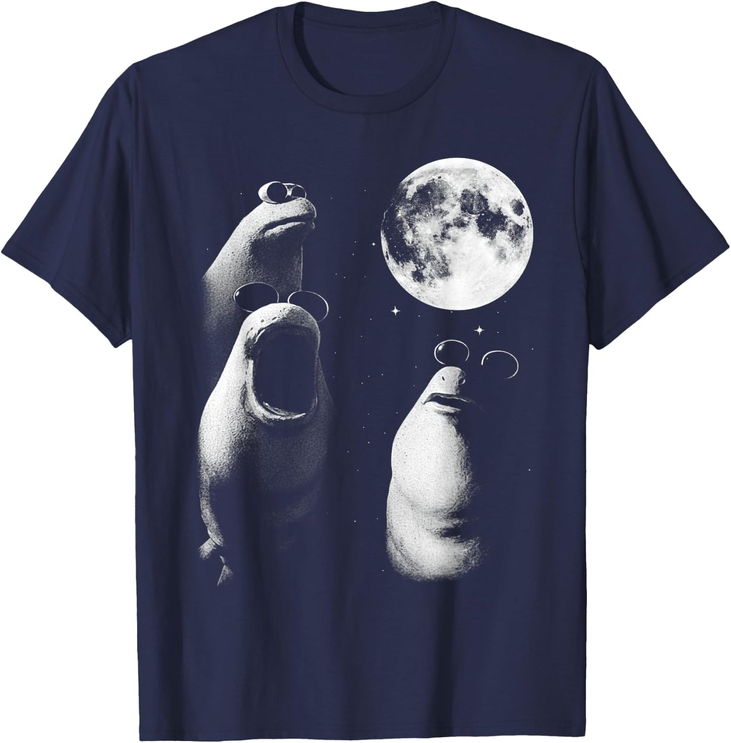 Marcus The Worm T-Shirt - T-Shirt | Navy