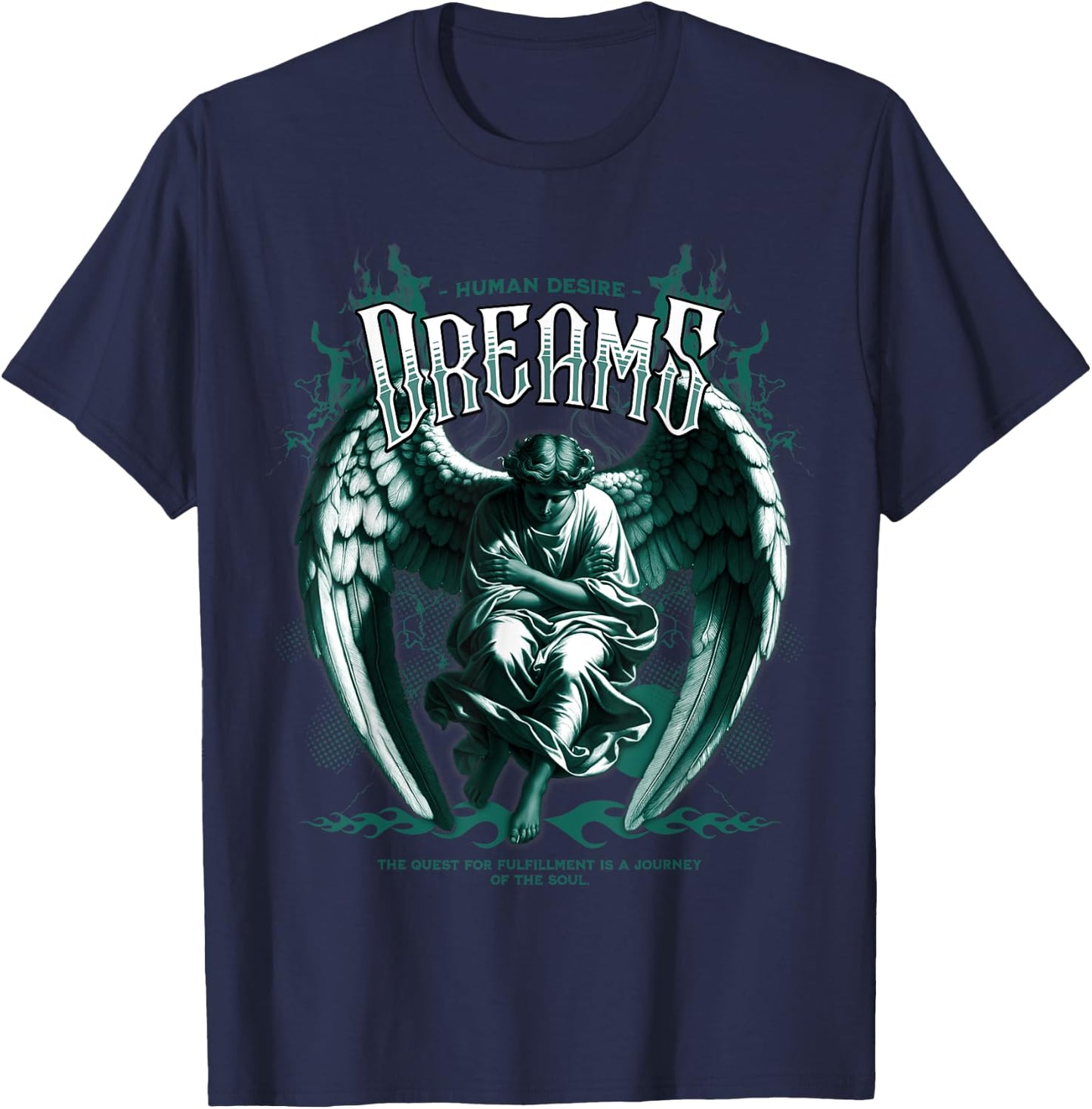 Human Desire Oxidized Green 4s Matching Women T-Shirt - T-Shirt | Navy