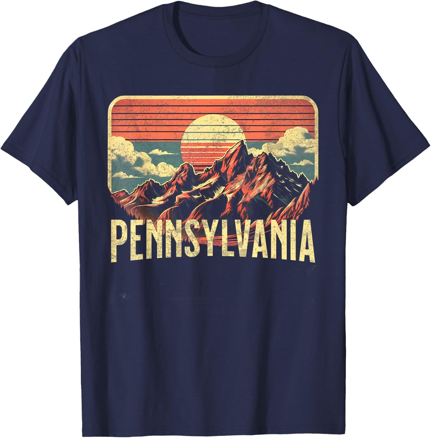 Pennsylvania T-Shirt - T-Shirt | Navy