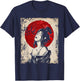 Japan Geisha Japanese Art Retro Women T-Shirt - T-Shirt | Navy