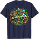 Guatemalan Monuments and Guatemala City T-Shirt - T-Shirt | Navy