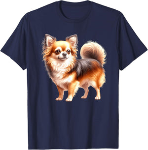 Chihuahua Dog T-Shirt - T-Shirt | Navy