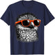 Cool Potoo Bird Wearing Sunglasses Graphic Art T-Shirt - T-Shirt | Navy