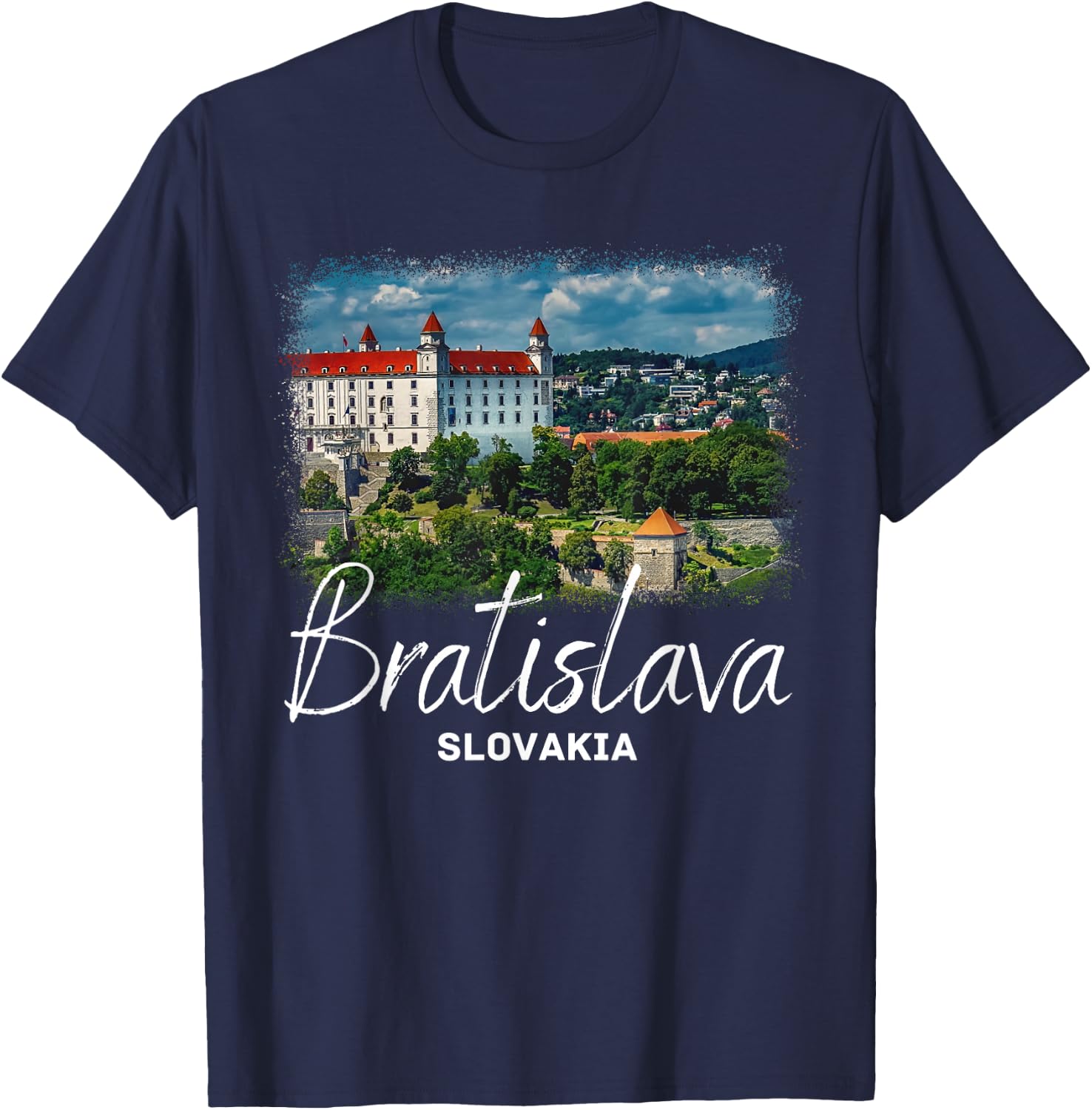 Slovakia Bratislava Souvenir / Bratislava T-Shirt - T-Shirt | Navy