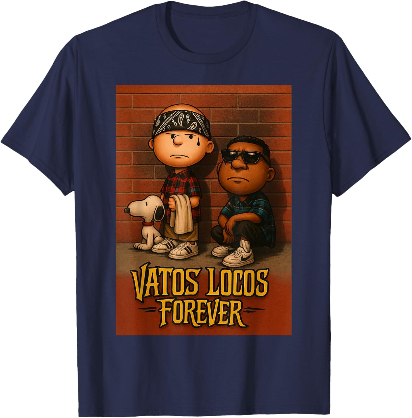 Vatos Locos for Ever T-Shirt - T-Shirt | Navy