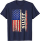 Justin First Name Shirt Justin Name American Flag Kids Men T-Shirt - T-Shirt | Navy