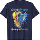 Soul Of A Dragon Heart Of A Phoenix T-Shirt - T-Shirt | Navy