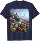 Jesus Christ Teaching T-Shirt - T-Shirt | Navy