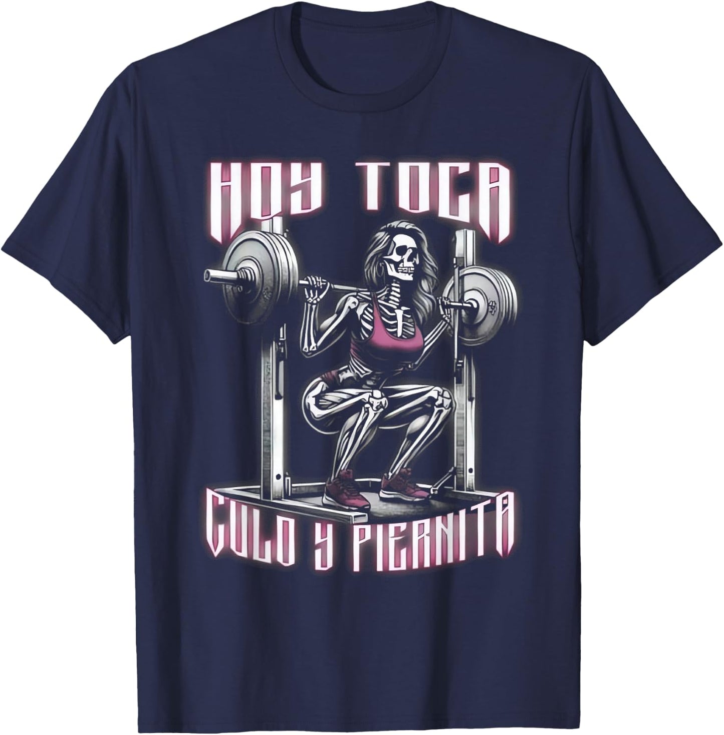 Hoy Toca Pierna Hoy Toca Pierna. Funny Spanish Slang T-Shirt - T-Shirt | Navy