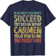 If At First You Don't Succeed Try Doing What Carmen T-Shirt - T-Shirt | Navy
