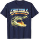 Crocodile Heavy Metal 80s Animal Rock Music Concert T-Shirt - T-Shirt | Navy