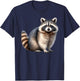 Raccoon T-Shirt - T-Shirt | Navy