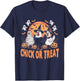 Halloween Spooky Chicken Autumn Chick or Treat Pumpkin Witch T-Shirt - T-Shirt | Navy