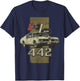 1969 69 Olds 442 Muscle Car T-Shirt - T-Shirt | Navy