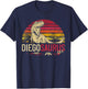 Diego Saurus Funny Personalized Dinosaur T Rex Name Boy Gift T-Shirt - T-Shirt | Navy