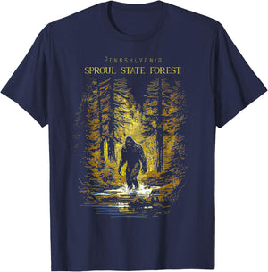 Sproul State Forest Pennsylvania T-Shirt - T-Shirt | Navy