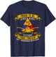 50th Armored Division 50th AD Jersey Blues Veteran Day Gifts T-Shirt - T-Shirt | Navy