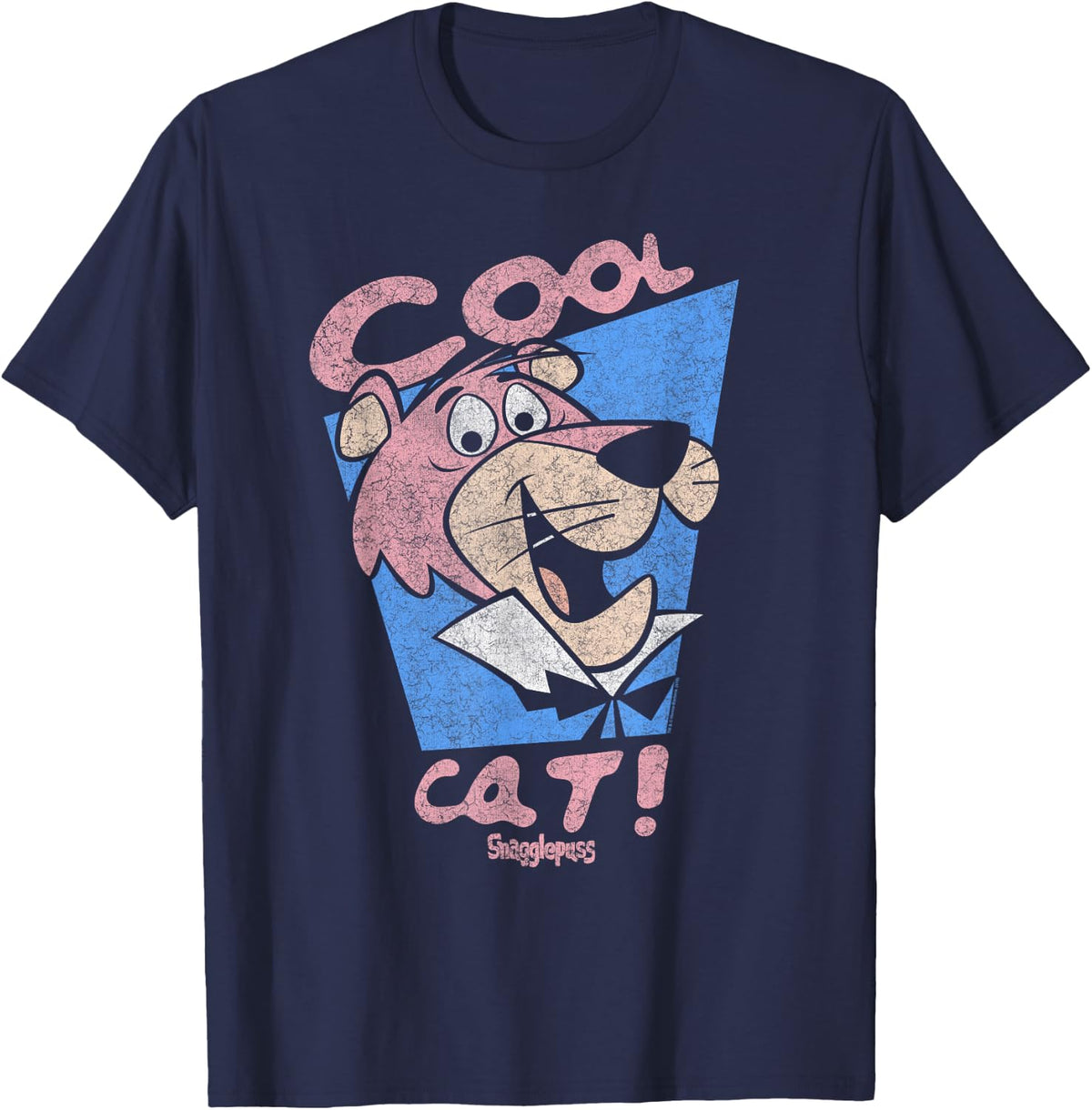 Snagglepuss Cool Cat T-Shirt - T-Shirt | Navy