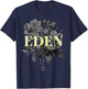 The Garden Of Eden, The Biblical Garden Collection, Floral T-Shirt - T-Shirt | Navy