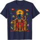 Thoth Egyptian God Egyptian Mythology Pyramid Ancient Egypt T-Shirt - T-Shirt | Navy