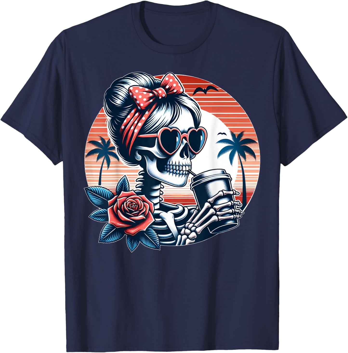 Funny Mother's Day Mom Alt Goth Edgy Punk T-Shirt - T-Shirt | Navy