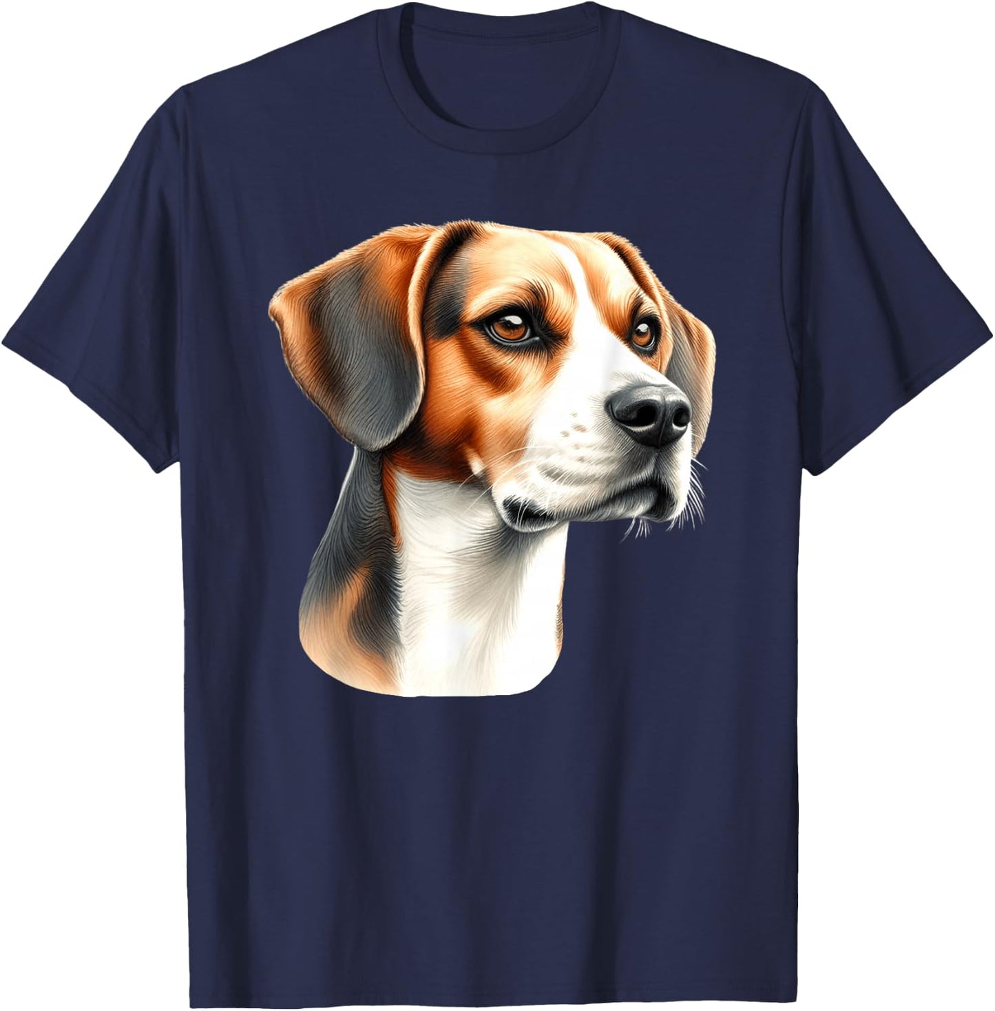Harrier Dog T-Shirt - T-Shirt | Navy