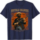 Buffalo Soldiers, African American Black History Military US T-Shirt - T-Shirt | Navy