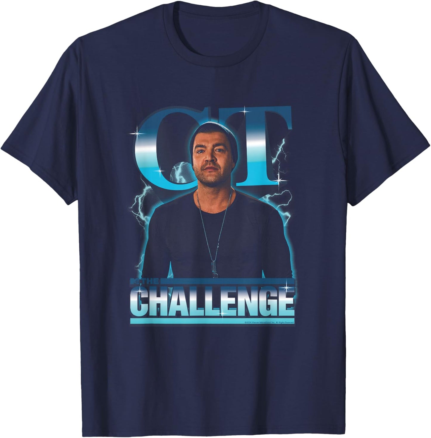 The Challenge Men's Black Heartthrob T-Shirt - T-Shirt | Navy