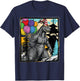 Kaiju Birthday Party Japanese Monster Japan Poster T-Shirt - T-Shirt | Navy