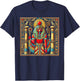 Thoth Egyptian God Egyptian Mythology Pyramid Ancient Egypt T-Shirt - T-Shirt | Navy