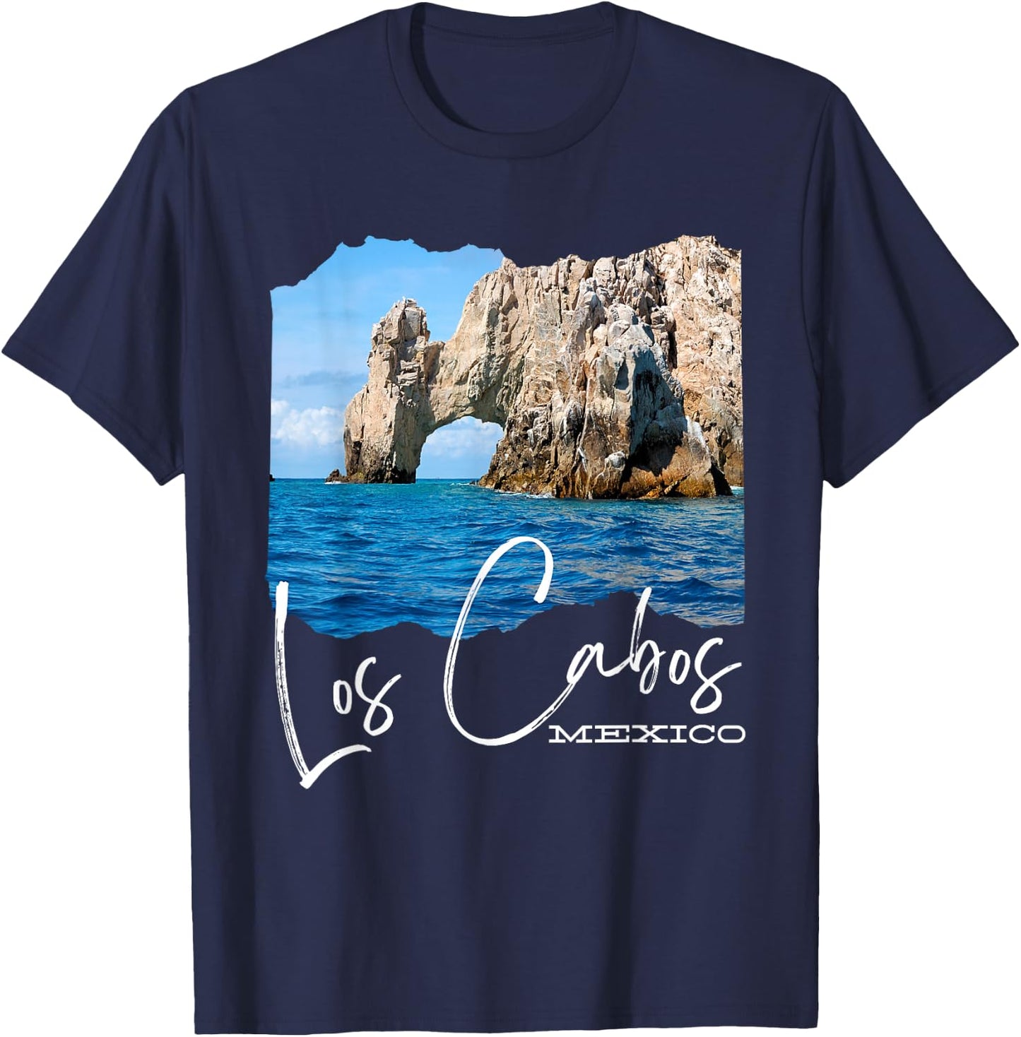 Mexico Los Cabos Souvenir T-Shirt - T-Shirt | Navy