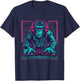 DJ Monkey House Beatmaker EDM Turntable DJ Monkey Techno T-Shirt - T-Shirt | Navy