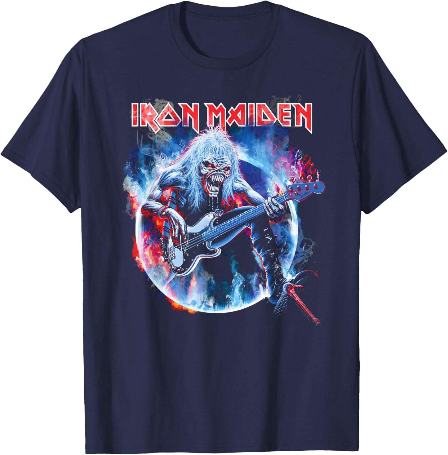 Iron Maiden - Legacy Collection 4- FOTD Live T-Shirt - T-Shirt | Navy