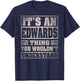 Edwards Last Name - It's An Edwards Thing (On Back) T-Shirt - T-Shirt | Navy