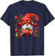 Cute Summer Gnome Dad Graphic And Men Strawberry T-Shirt - T-Shirt | Navy