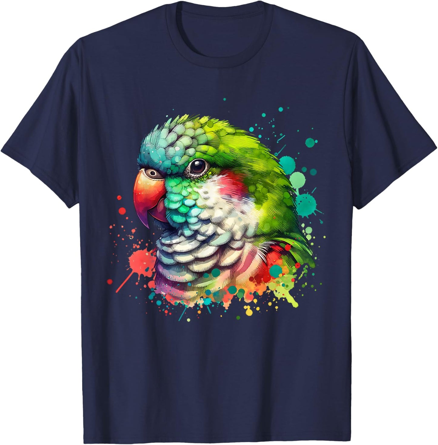 Quaker Parrot T-Shirt - T-Shirt | Navy